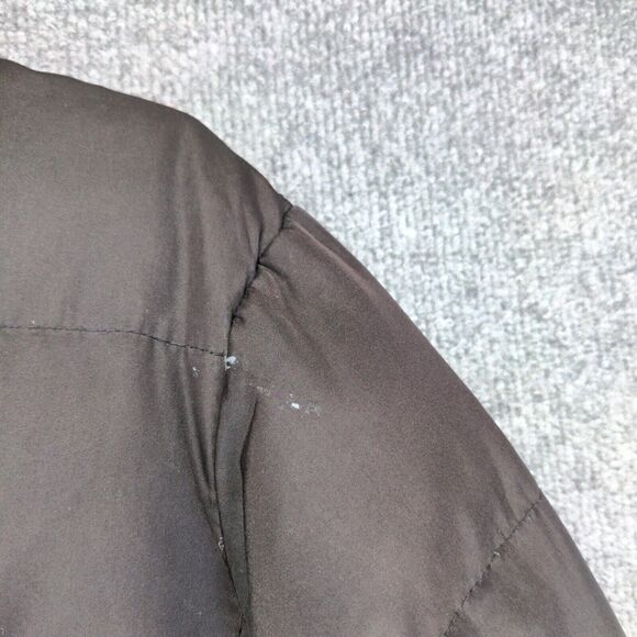 Route 66 Men's Puffer Jacket Black Medium Front Zip Long Sleeve Pocket Quilted - Picture 8 of 16